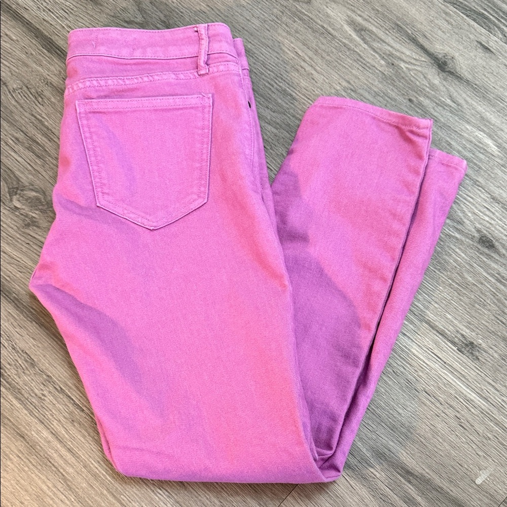 Vibrant Pink Skinny Jeans for Women EUC